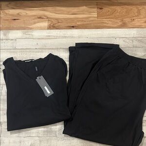 Coofandy- long sleeve shirt and pants-XXL